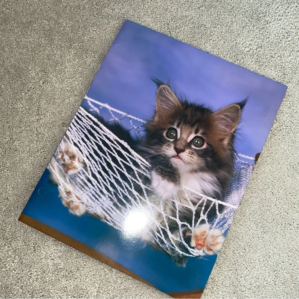Ron Kimball‎ Photography Mead Portfolio Folder 2003 Vintage Purrs & Grrrs Cat
